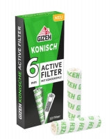GIZEH Active Filter Slim konisch ø 6-7mm (konisch), 100 Stk.