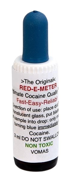 The Original RED-E-METER Kokain Reinheitstest