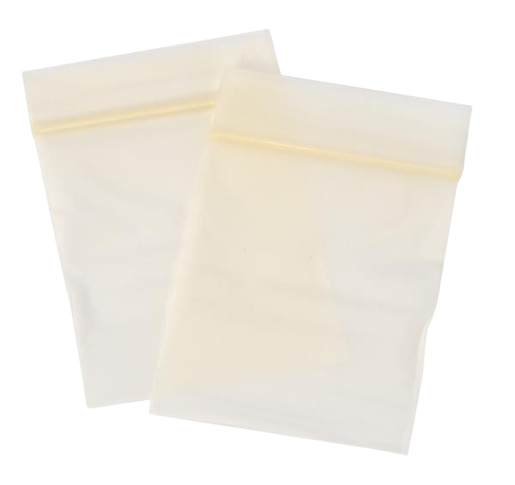 Gripbag Bio kompostierbare Tütchen - ZIP Beutel, 55x65mm