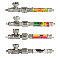 Atomic Schraubpfeife aus Metall - Purpfeife Maria Senior ca. 130 mm