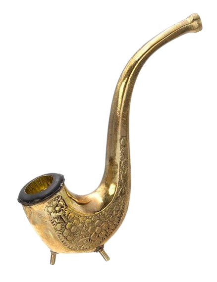 Metallpfeife "Alphorn" - Länge 110mm, Höhe 135mm