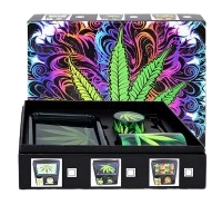 Atomic 4-teiliges Raucherset "Leaf"