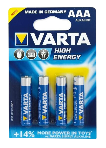 Varta 4903 AAA Mignon Batterien