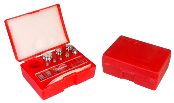 Tariergewichte Set, 16er Set Box mit verschiedenen Tariergewichten