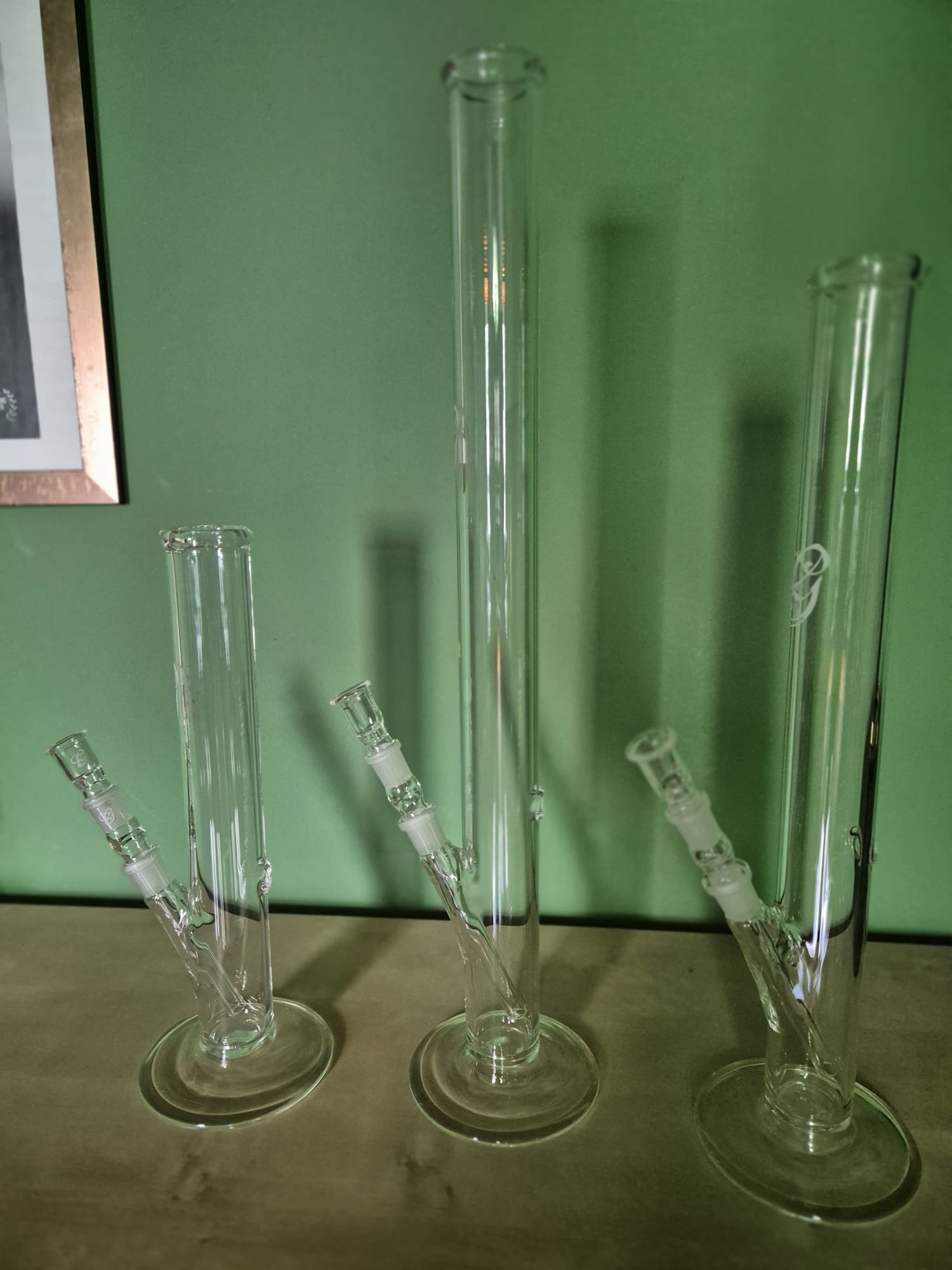 Glass pipes - Handgefertigt/ EINZELSTÜCKE 40/50/60cm + OCB Bundle