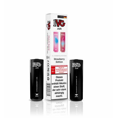 IVG AIR - Prefilled Pods (2 Stück) - Strawberry Edition - 20mg/ml
