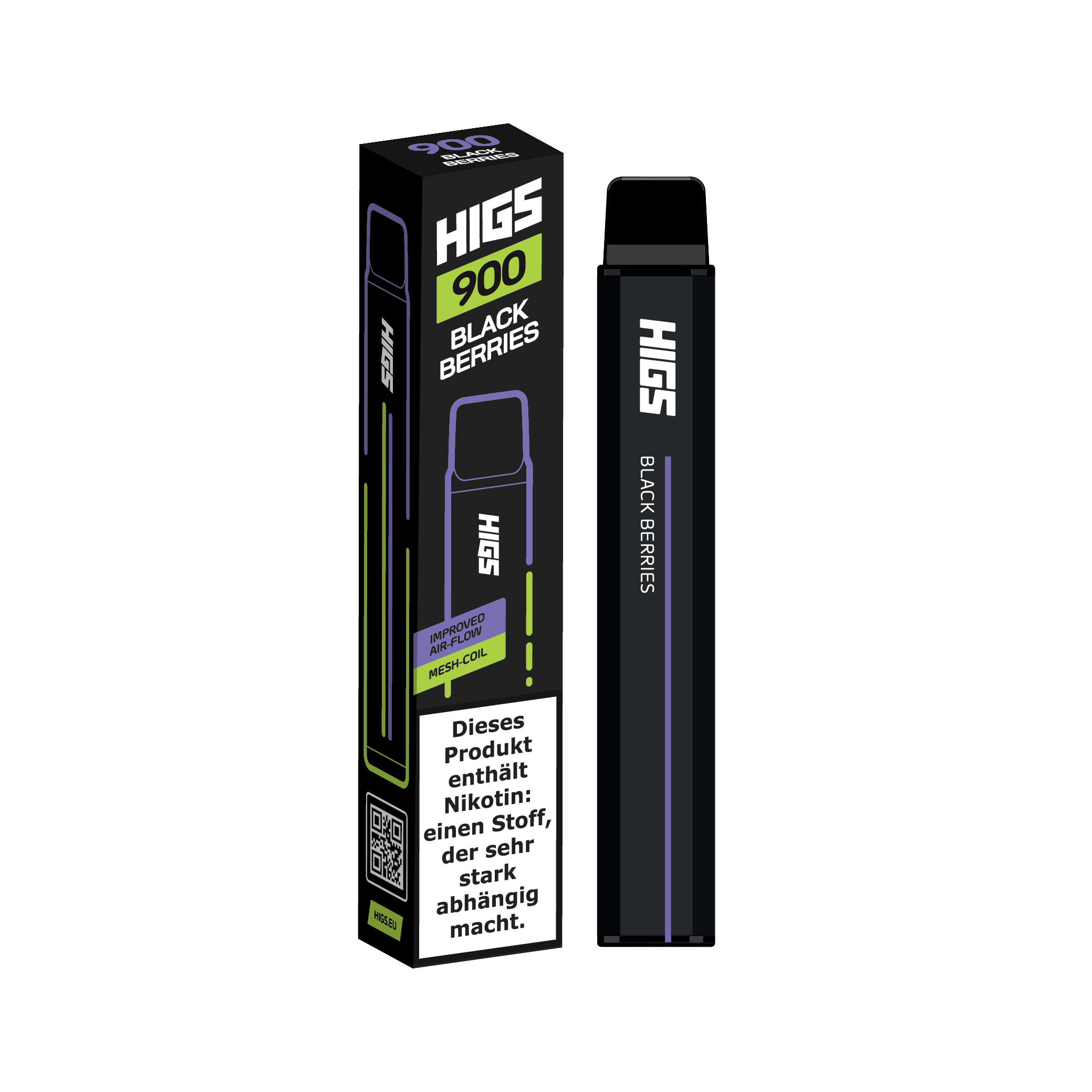 Higs XL 900 Black Berries