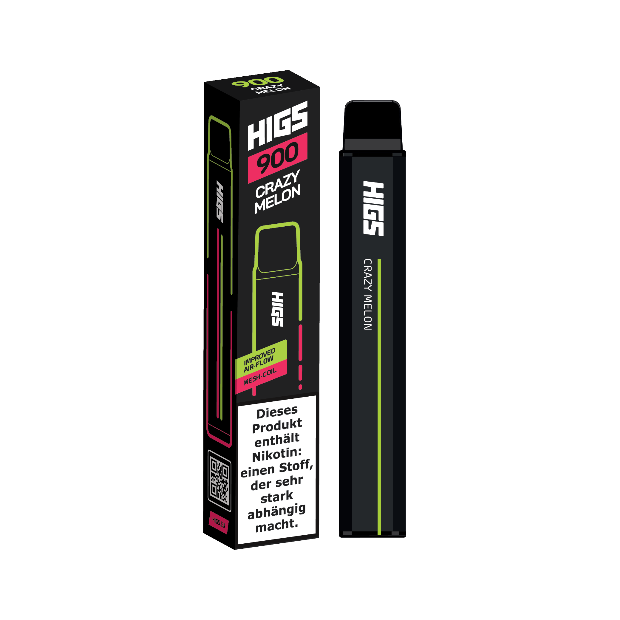 Higs XL 900 Crazy Melon - 900 Züge