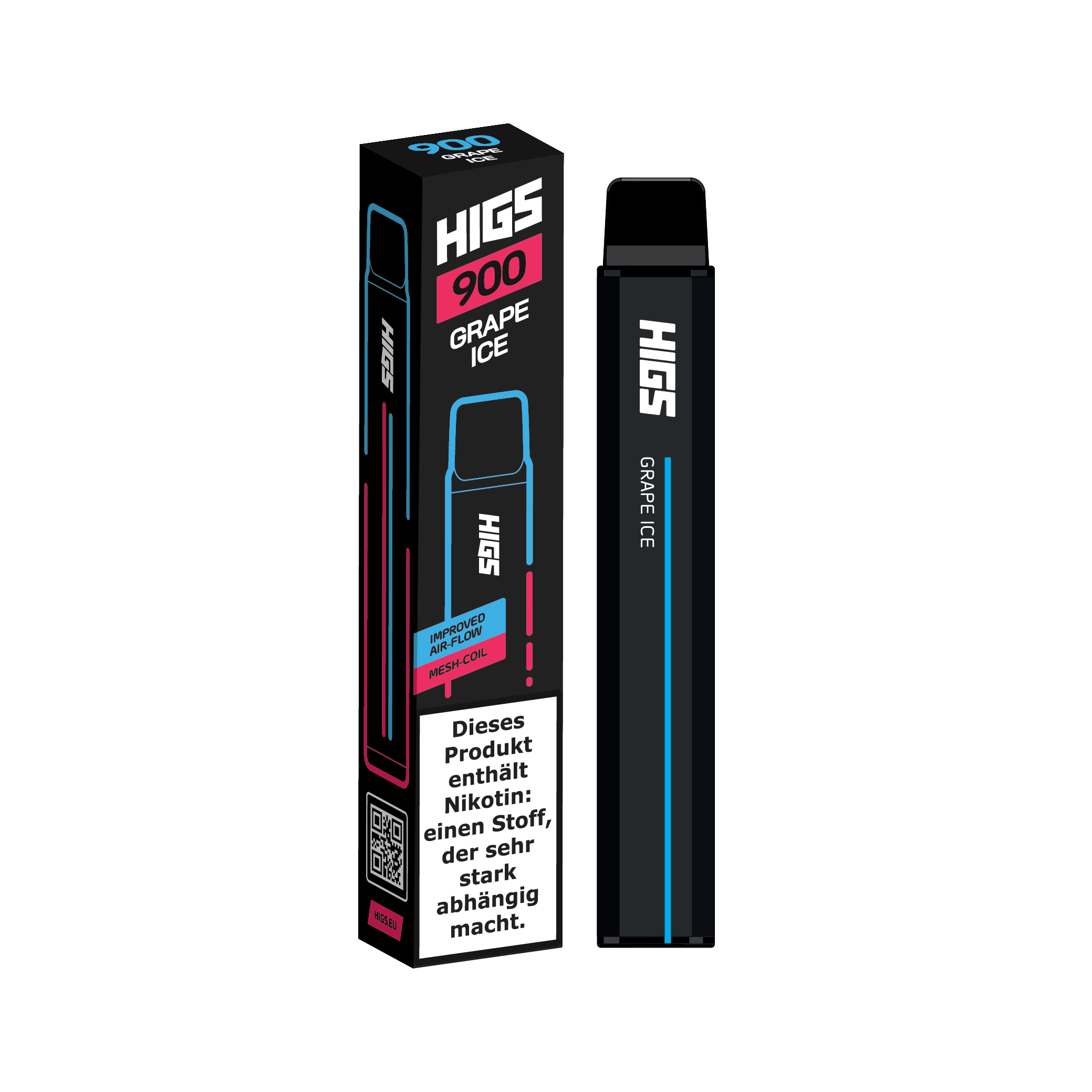 Higs XL 900 Grape Ice - 900 Züge