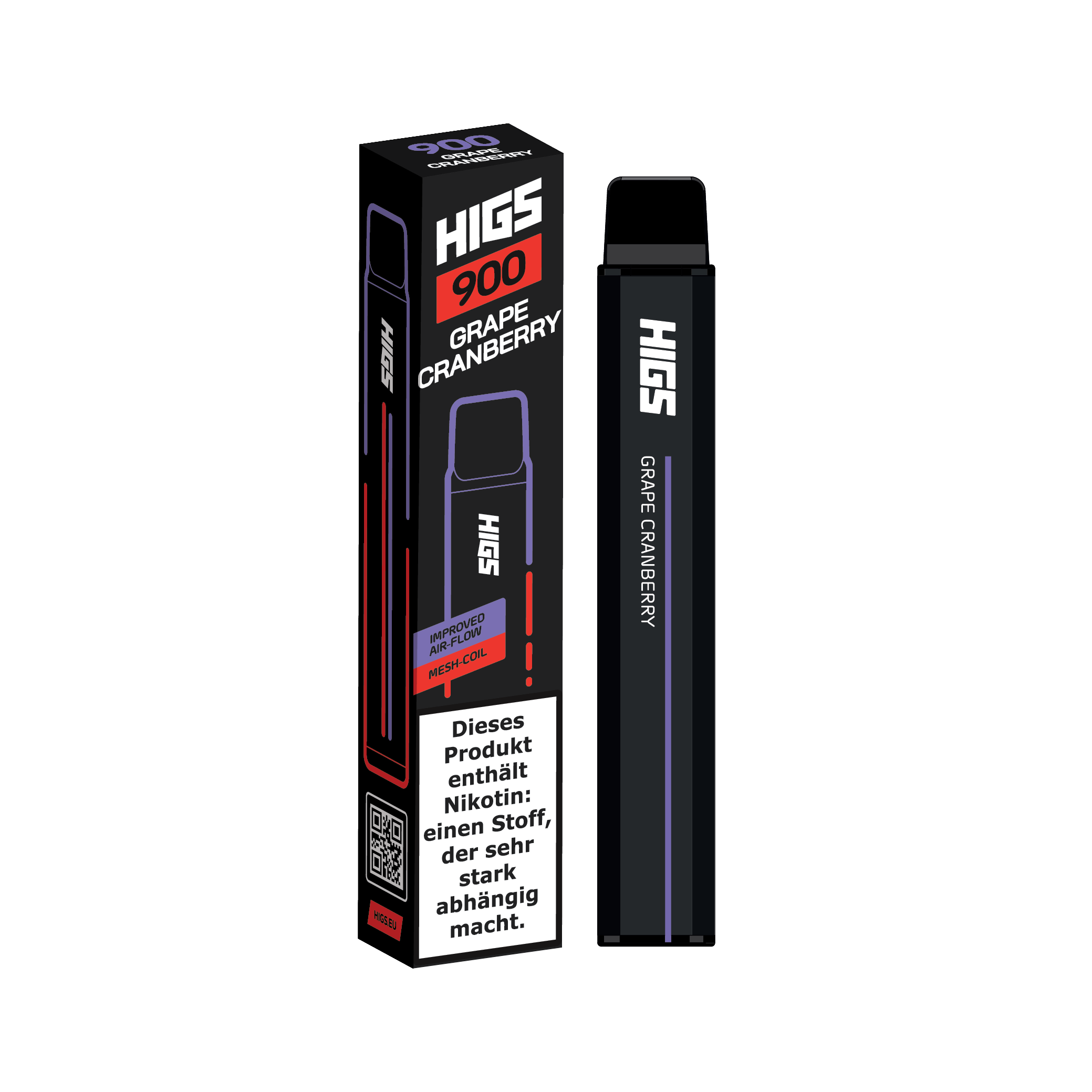 Higs XL 900 Grape Cranberries