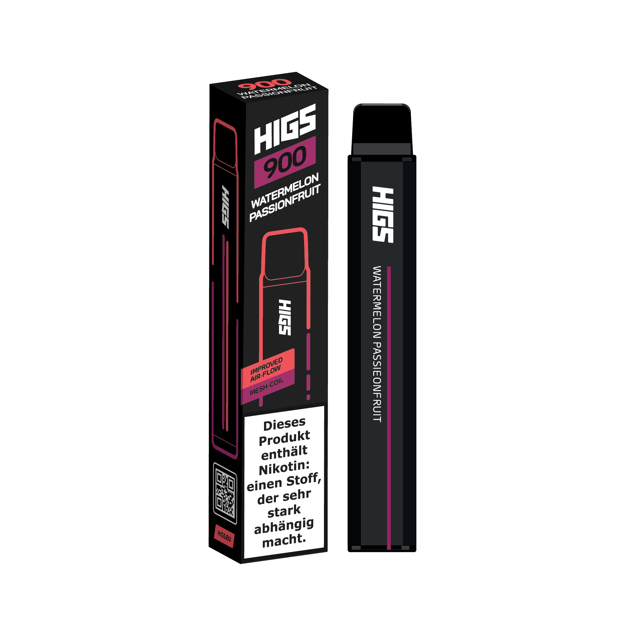 Higs XL 900 Watermelon Passionfruit