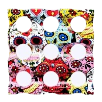 Aschenbecher "La Catrina - 9 Loch"