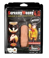 Screeny Weeny 6.0 - Fake Penis white
