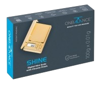 On Balance SH-100 Shine Chrome finish "Gold" 100g Digitalwaage