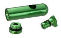 Aluminium Dosierer/Sniffer "BLIZZARD 2" Silber