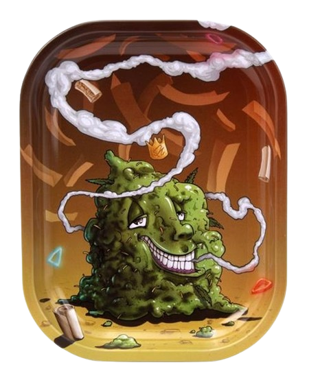 Dreh-Tablett - Rolling Tray MINI "Beuz - Buds"
