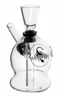 MICRO Glass pipes Glass Vase Bong Glass Water Pipes, 10cm