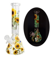 Glass pipes Glass Vase Bong Glass Water Pipes, 26cm, ø 45mm