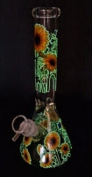 Glass pipes Glass Vase Bong Glass Water Pipes, 26cm, ø 45mm