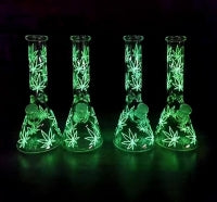 Glass pipes Glass Vase Bong Glass Water Pipes, 26cm, ø 45mm