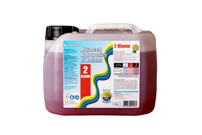 Dünger von Advanced Hydroponics - Dutch Formula - Bloom2 - 0,5L/1L/5L/10L