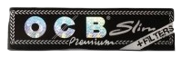 OCB Schwarz Premium Long Slim + Tips