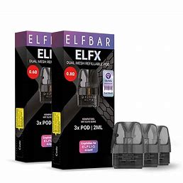 ELFX Elfbar Leerpods (3 St.) - 0,8 Ohm