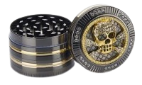 CNC Aluminium Grinder/Pollinator "Bling Bling - SKULL"