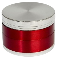 Aluminium Mühle/Grinder Atomic "Bicolour", 4-teilig