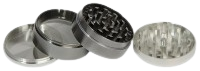 Aluminium Mühle/Grinder Atomic "Bicolour", 4-teilig