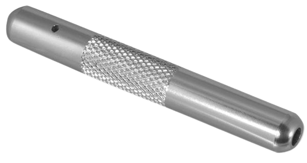 Ziehrohr aus eloxiertem Aluminium, SILBER - 70 mm Länge