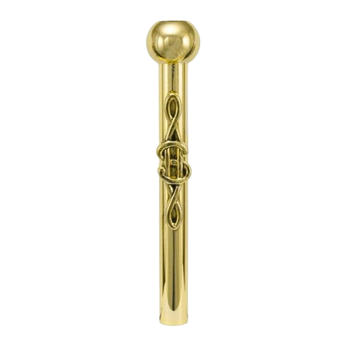 Ziehrohr aus Edelstahl, gold, $ Dollar - 60mm