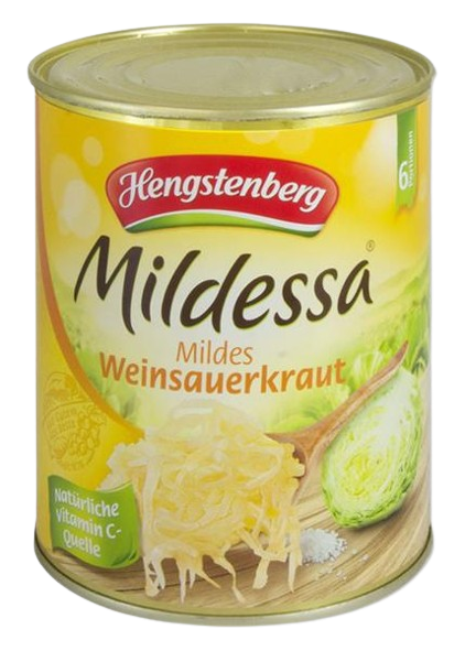 Dosenversteck - Dosentresor Mildessa - Mildes Weinsauerkraut