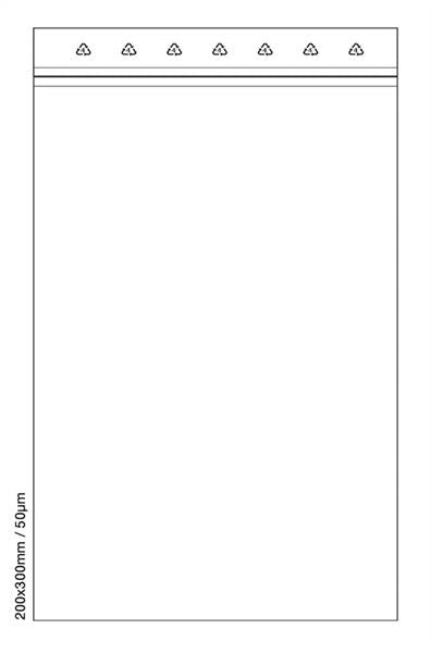 Tütchen - ZIP Beutel, 200x300mm