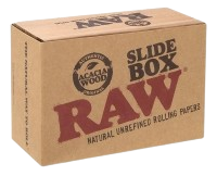 RAW Slide Box Holzbox klein mit Schiebedeckel 13x9x6cm