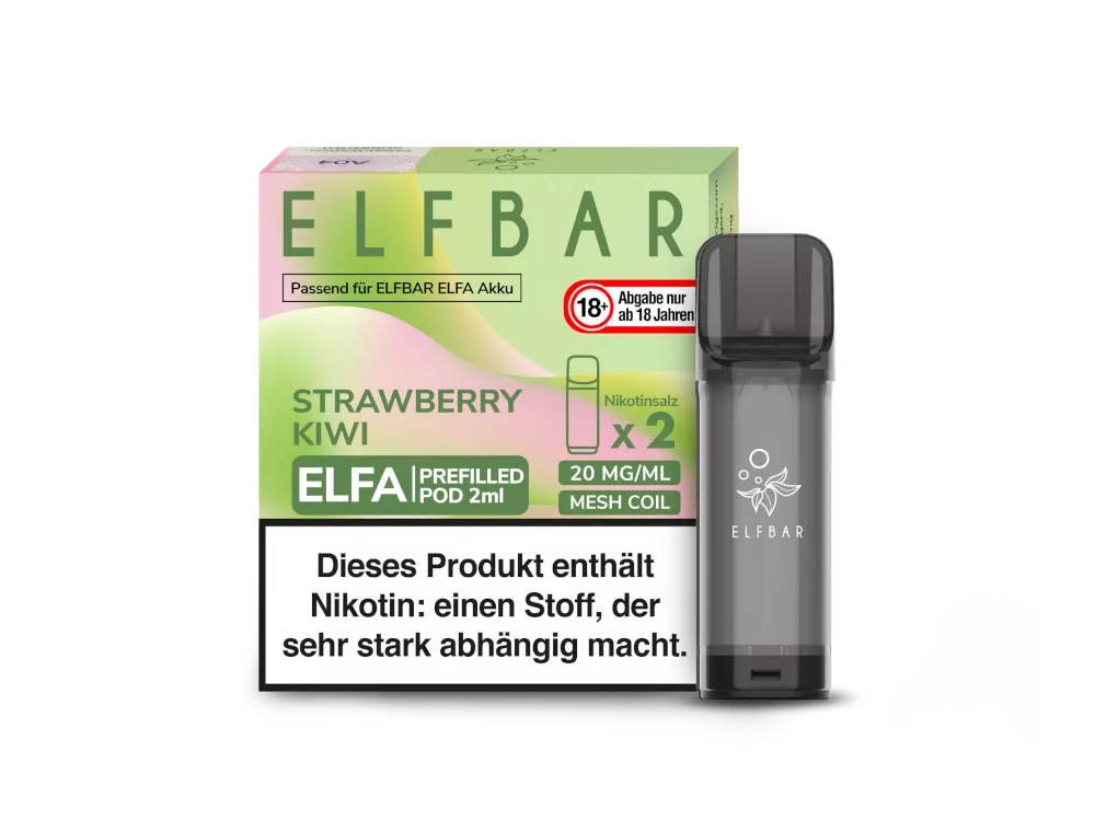 ELFBAR ELFA Pod Strawberry Kiwi 2er Pack 20mg/ml