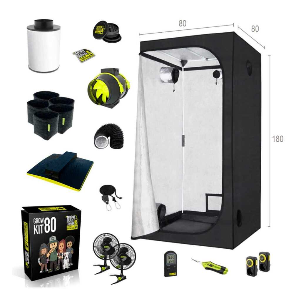 GHP - Growbox PROBOX BASIC | LED 150W | 80x80x180cm + OCB Bundle