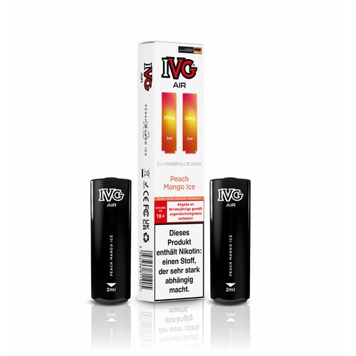 IVG AIR - Prefilled Pods (2 Stück) - Peach Mango Ice - 20mg/ml